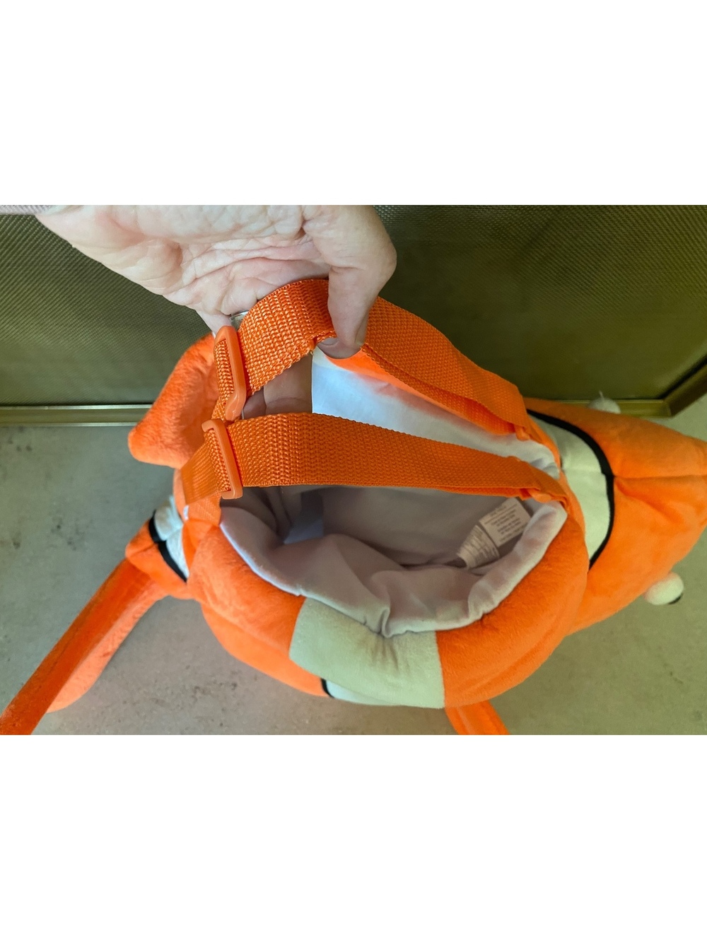 Disney Finding Nemo Toddler Halloween Costume deluxe plush clown fish - Picture 3 of 6